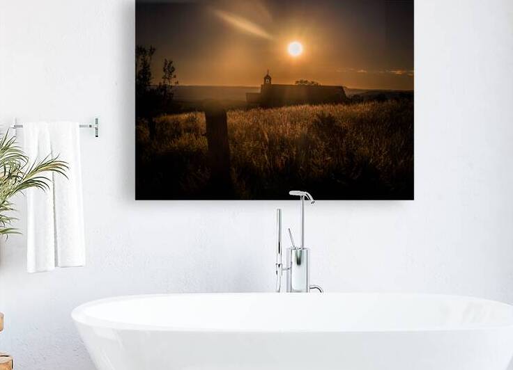 Silhouette in Sunlit Harmony by Dream World Images