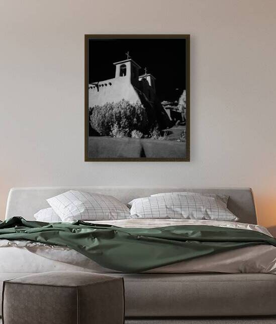 Chiaroscuro of an Adobe Sanctuary by Dream World Images