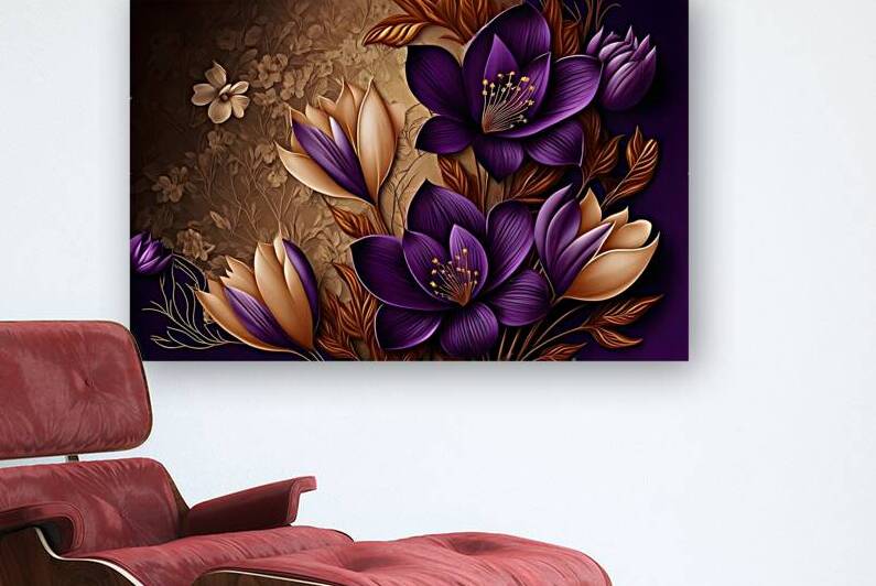 purple flower by ahmed ramadan