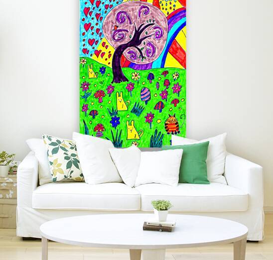 Abstract Doodle Tree by Catriona Roberts Nature Photography and Designs