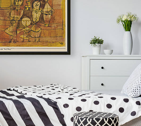 Children and dog by Paul Klee