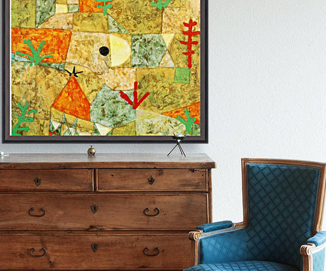 Southern gardens by Paul Klee