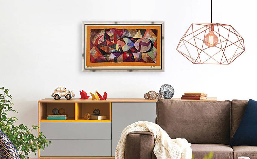 Abstract painting by Paul Klee