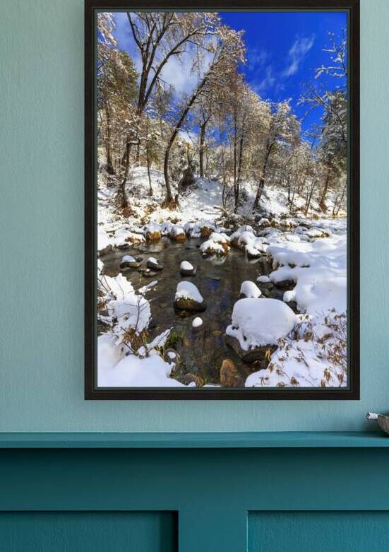 Winter Wonderland on West Fork Trail: Sedona Arizona by Shallowshark