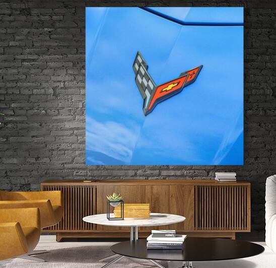 2024 Riptide Blue Corvette Stingray C8 X12 4 by Rich Franco