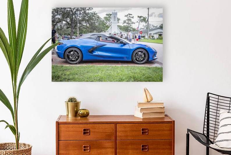 2024 Riptide Blue Corvette Stingray C8 X12 7 by Rich Franco