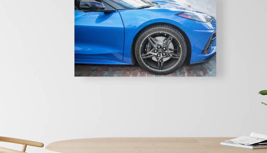 2024 Riptide Blue Corvette Stingray C8 X12 9 by Rich Franco