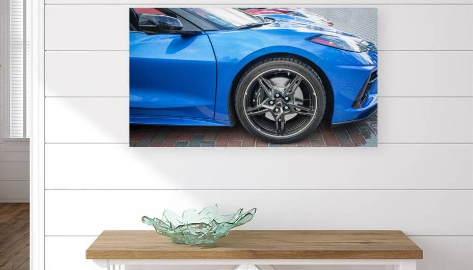 2024 Riptide Blue Corvette Stingray C8 X12 10 by Rich Franco