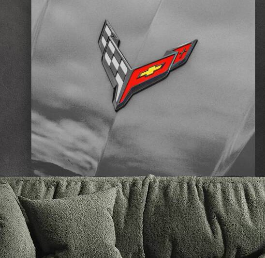 2024 Riptide Blue Corvette Stingray C8 X12 15 by Rich Franco