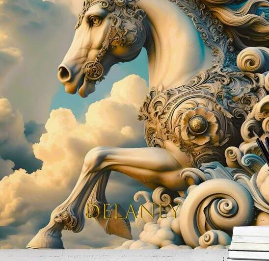 PDSHORSE SERIESA 18 by PHILIP DELANEY STUDIOS