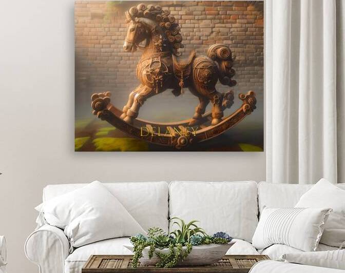 PDSHORSE SERIESA 3435 by PHILIP DELANEY STUDIOS