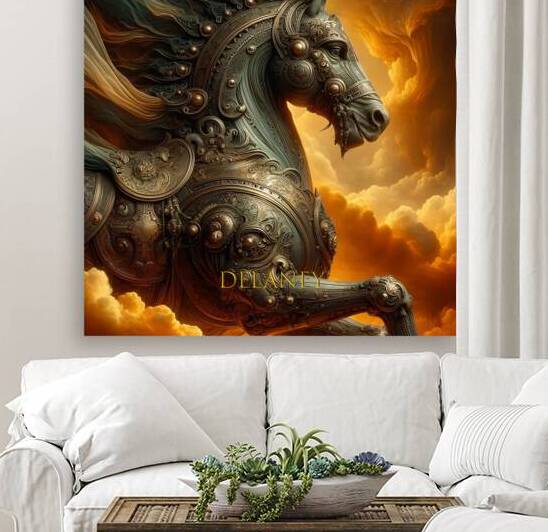 PDSHORSE SERIESA 14 by PHILIP DELANEY STUDIOS