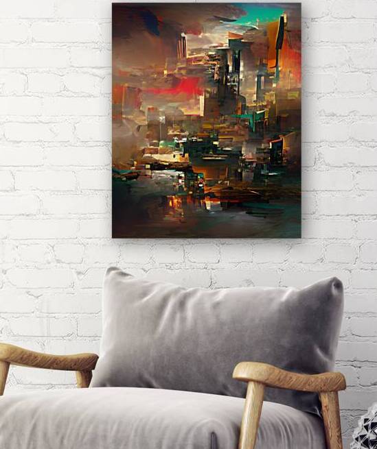 Abstract art9 by Modern art