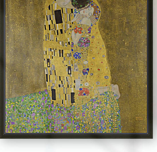 Gustav Klimt: The Kiss  HD-300ppi by Stock Photography