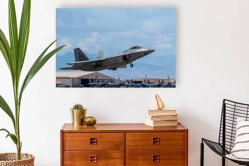 F-22 Raptor Taking Off by Conceptual Photography