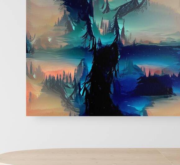 shadowy trees PORTRAIT by Luciano