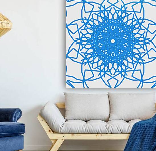 mandala intricate patterns OF FLOWERS by Luciano