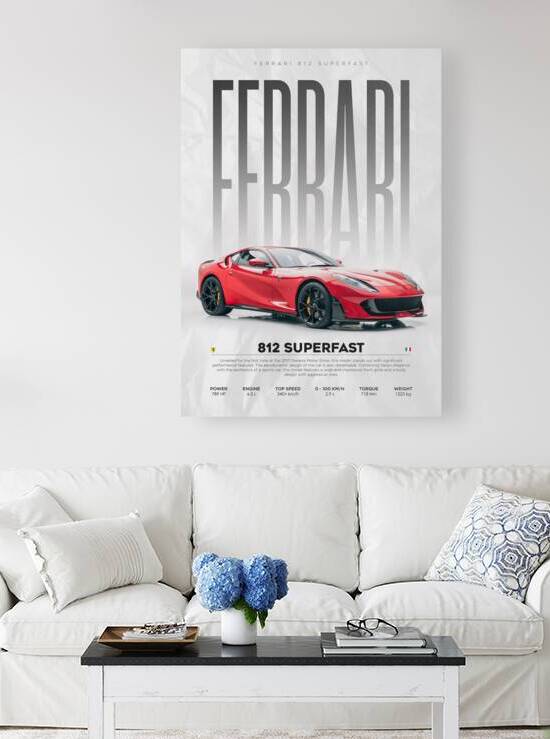 Ferrari 812 Superfast by Conceptual Photography