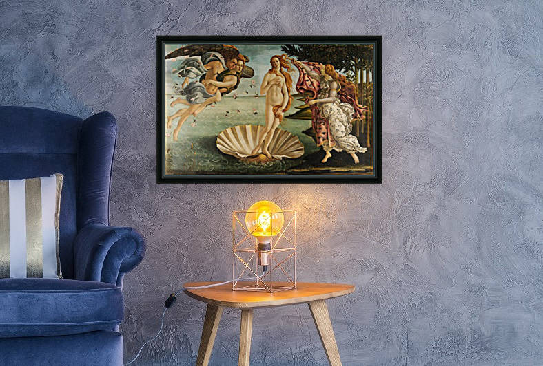 Sandro Botticelli: Birh of Venus HD-300ppi by Stock Photography