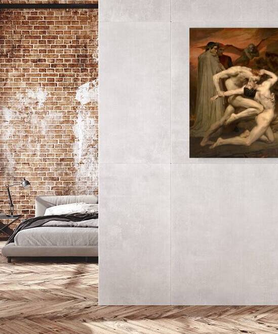 William-Adolphe Bouguereau - Dante and Virgil Dante et Virgile 1850 by Wirla