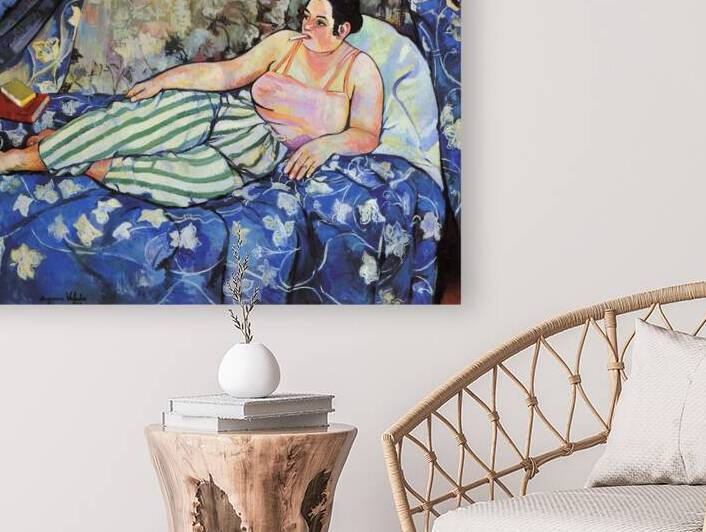 Suzanne Valadon - The Blue Room 1923 by Wirla