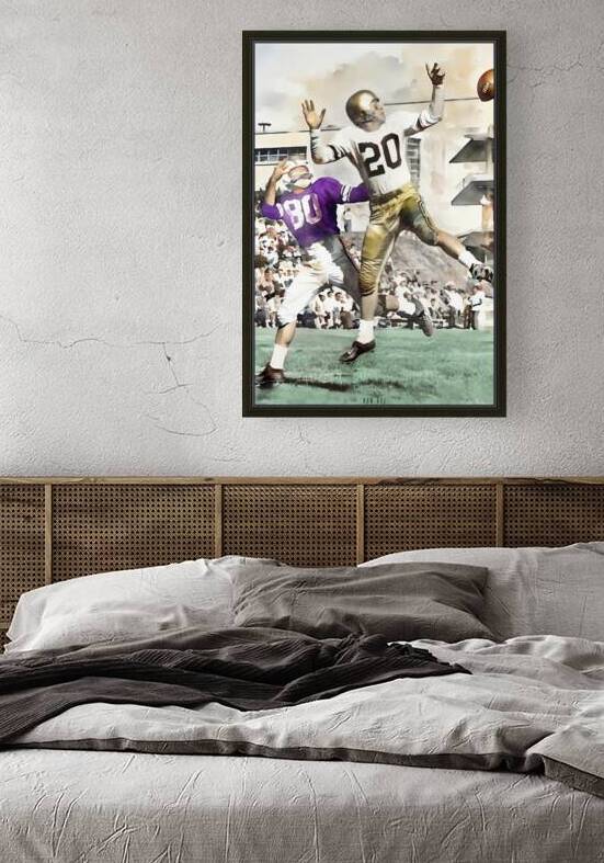 1956 colorado football art by Row One Brand