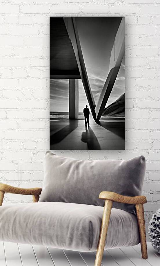 A Series of Black and White Prints Exploring the Depth of Human Existence 22 by The Mabazza Foundation 