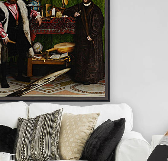 Hans Holbein: The Ambassadors HD 300ppi by Stock Photography
