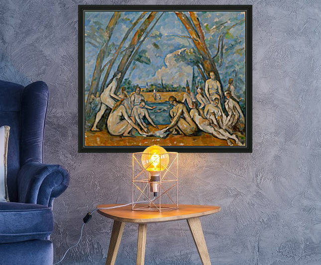 Paul Cézanne: The Bathers HD 300ppi by Stock Photography