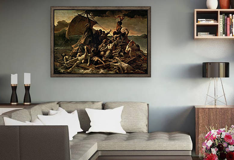 Théodore Géricault: The Raft of the Medusa HD 300ppi by Stock Photography