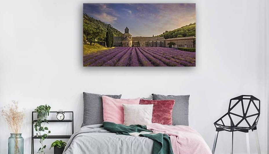 The lavender of the Abbey of Senanque by Stefano Orazzini