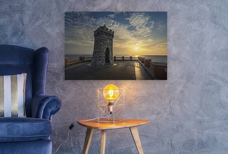 The lighthouse of Piazza Bovio by Stefano Orazzini