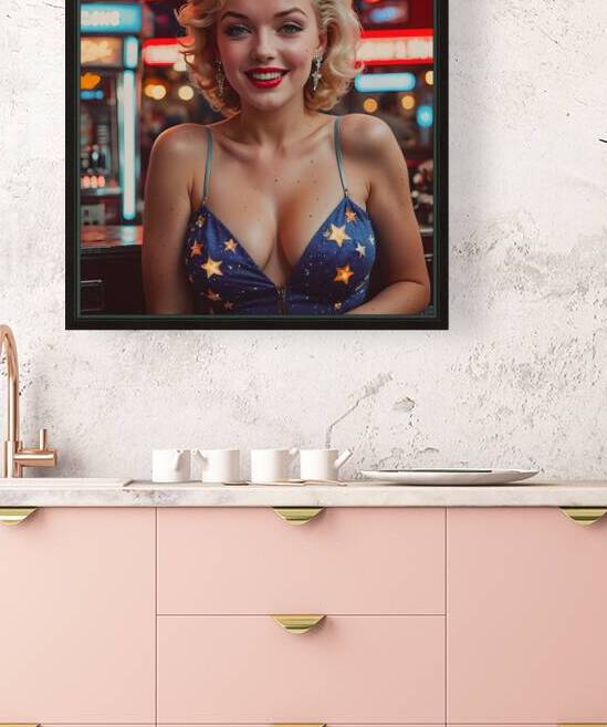 AI Art Pop Art Superstars Marilyn Monroe 11 by TOPARTGALLERY