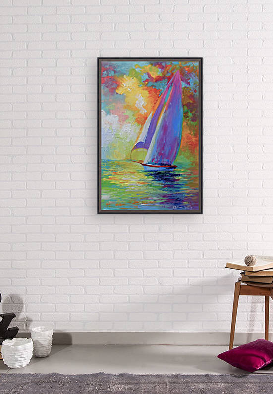 Sailboat by Olha Darchuk 