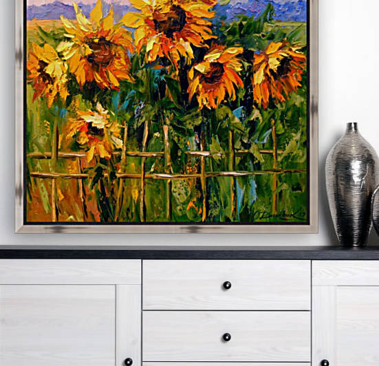Sunflowers by Olha Darchuk 