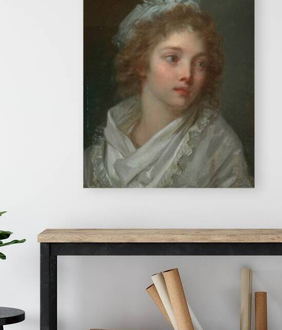 Portrait of a young lady by Elisabeth Louise Vigée Le Brun [1755–1842] by MyCozyFineArt