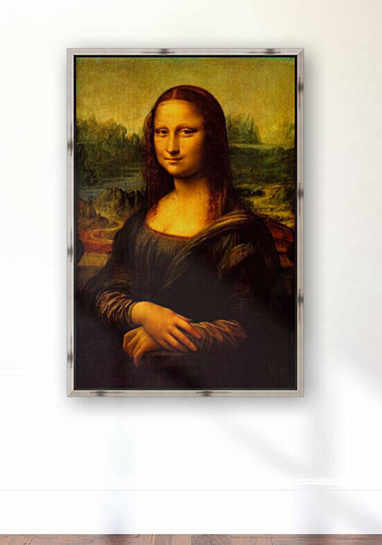 Leonardo da Vinci. The Mona Lisa HD 300ppi by Stock Photography