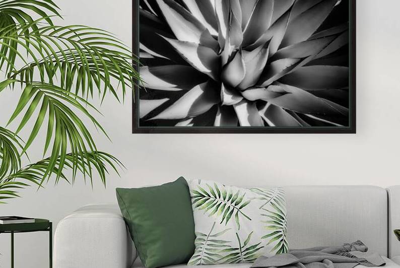 Silent Symphony of Leafy Angles by Dream World Images