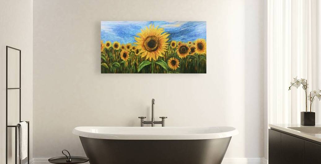 Sunflower Field by Travelling Light