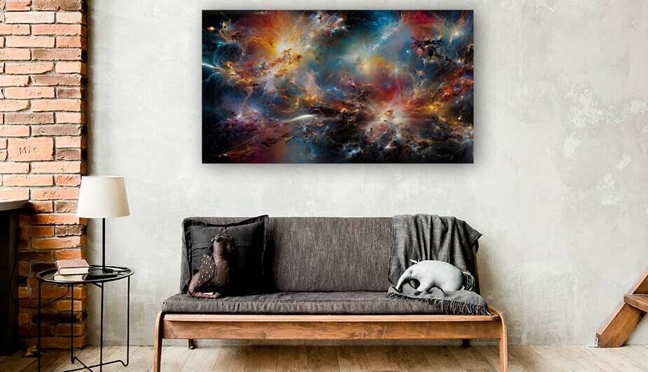 Colliding Galaxies 2 by The Mabazza Foundation 