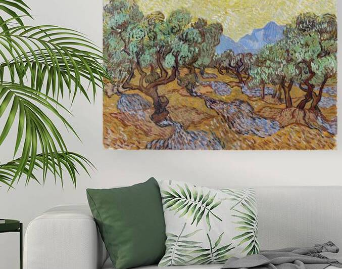 Vincent van Goghs Olive Trees 1889 by Art Of Destiny
