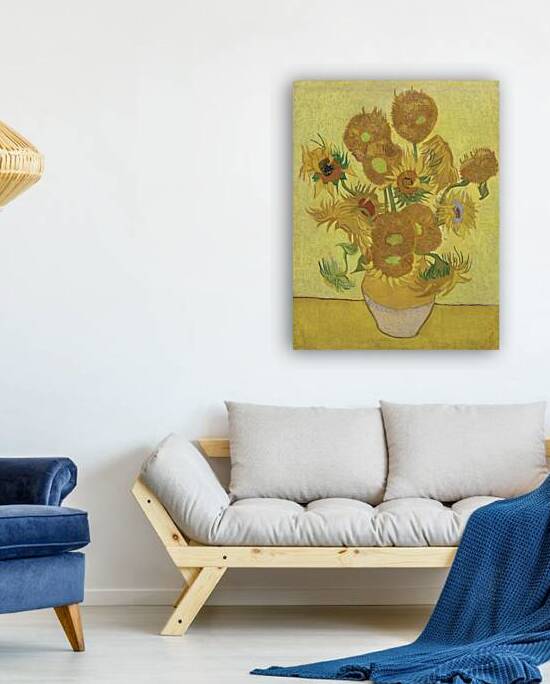 Vincent van Goghs Sunflowers 1888 by Art Of Destiny