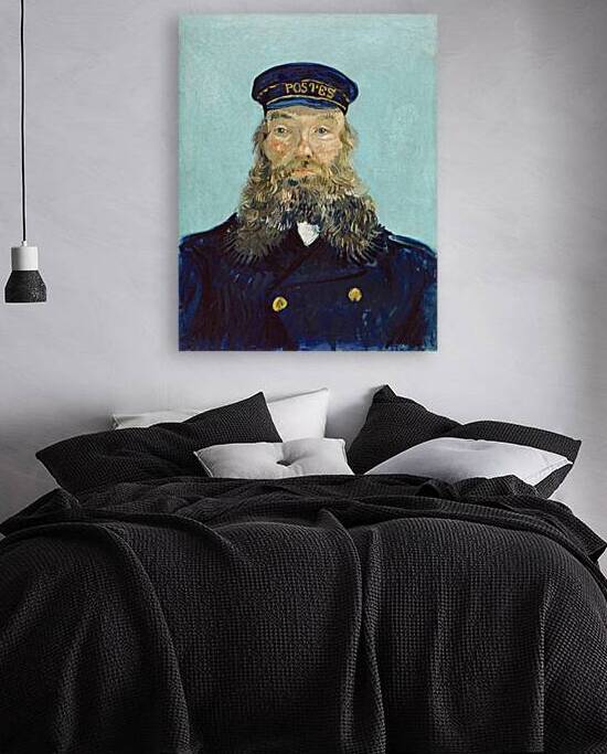 Vincent van Goghs Portrait of Postman Roulin 1888 by Art Of Destiny