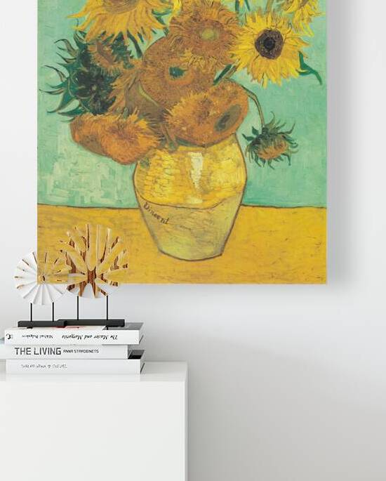 Vincent van Goghs Vase with Twelve Sunflowers 1888 by Art Of Destiny
