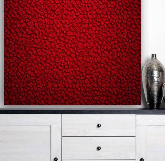 Red background christmas background  by Kawtar el harda