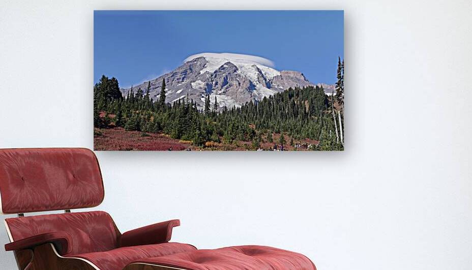 Mount Rainier in the Fall by Jennifer Cisneros