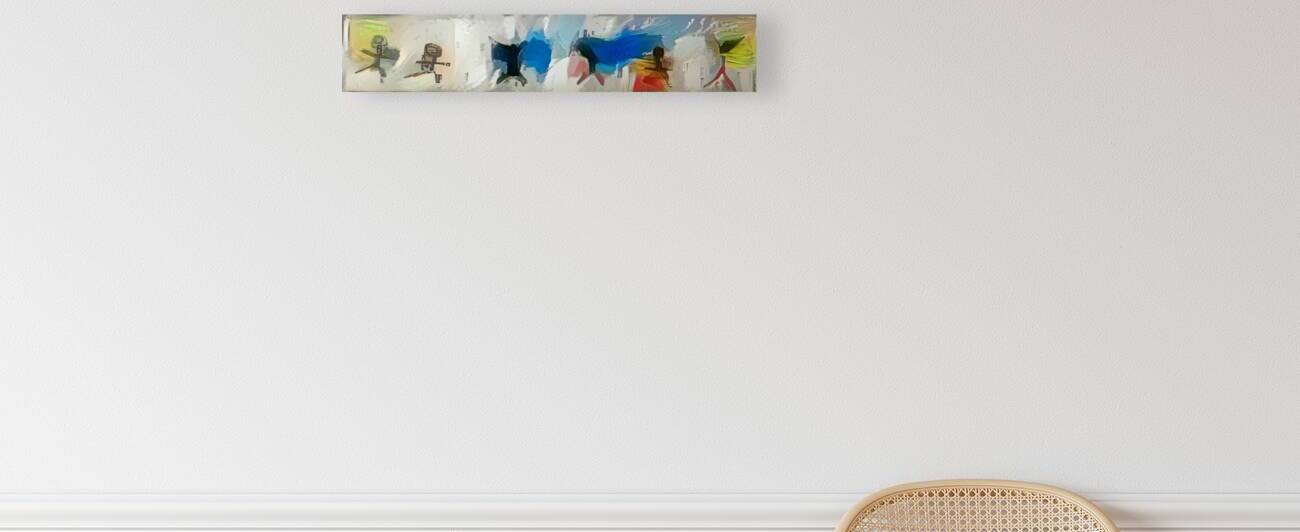 Ephemeral Figures in Chromatic Haze by Luciano