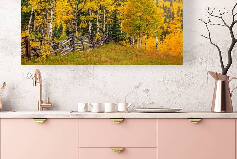 Autumn at Cucharas Pass by Andy Crawford