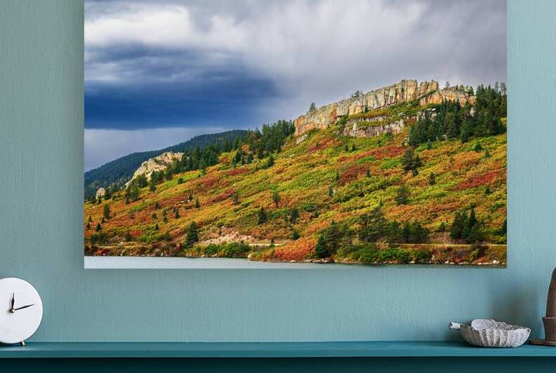 Storms Over North Lake by Andy Crawford