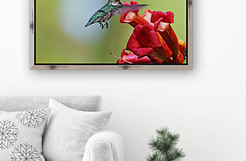 Feeding On The Trumpets by Deb Oppermann